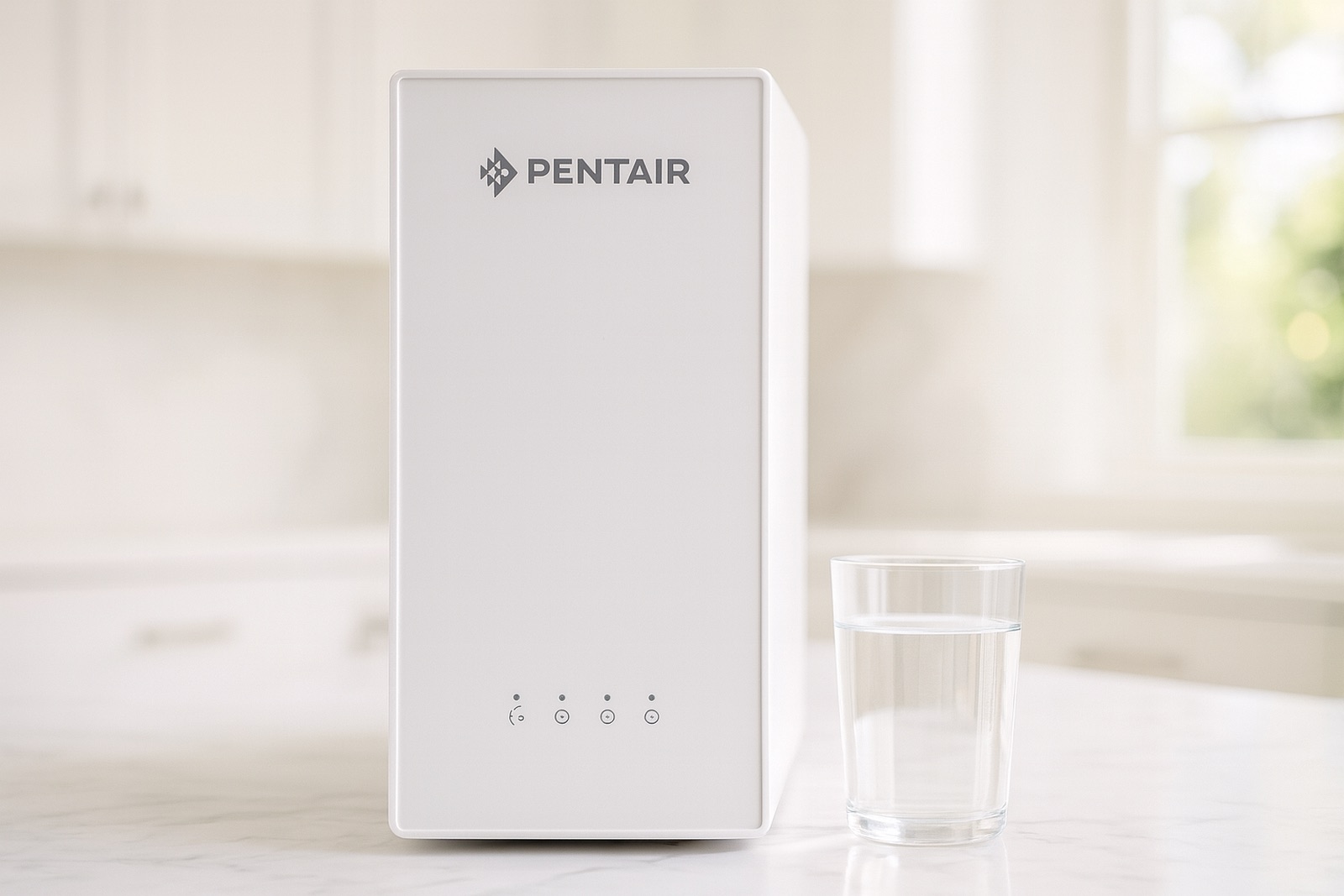 The Pentair ES60 on a bright kitchen bench