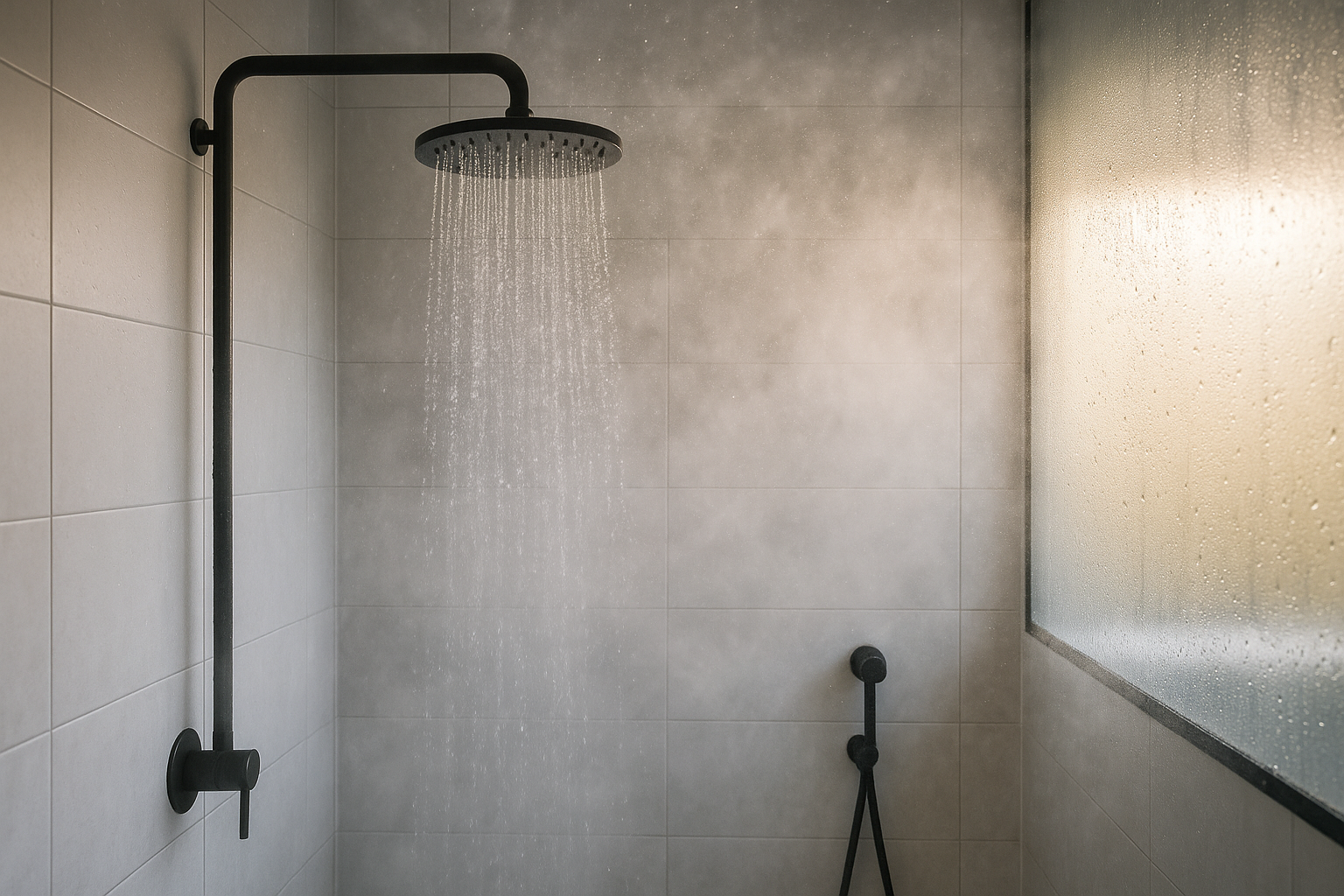 A better shower on filtered whole-house water